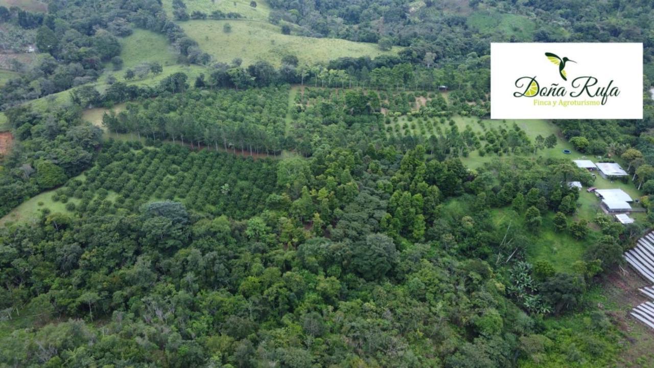 Hospedaje Finca Agroturistica Dona Rufa Rio Sereno Eksteriør billede
